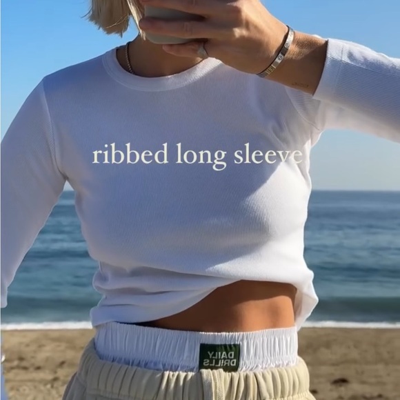 Daily Drills Long Sleeve Basic Tee - Picture 1 of 3